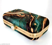 Attractive & Stylish Good Quality Printed Trendy Beautiful Clutch handbag Purse For Wedding, Party, Bridal, Casual
