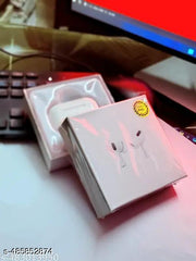 ClarityX TWS Earbuds | Wireless Bluetooth, Durable Design, 24H Playtime (White)