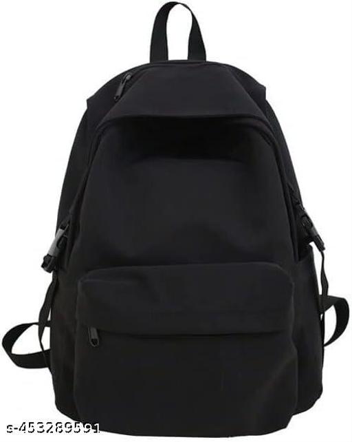 Craftwood School Backpack for Teen Girls, Boys Waterproof High School Backpack for Student Bookbag College Backpack for Women Men Casual Daypack Travel Aesthetic Backpacks Black