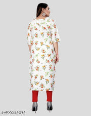 Polyster/Crepe fabric-New Printed Kurti Stylish & Comfortablle Kurtis for Women ,Extra plus Size -S,M,L,XL,XXL,2XL,XXXL,3XL,4XL,5XL,6XL,7XL,8XL ( New Arrival New Design Fashionable Kurti )