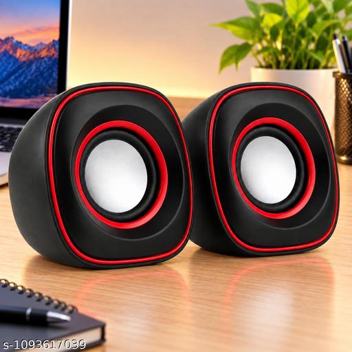 Multifunctional Heavy Bass USB Speaker | Laptop Speaker | Multicolour