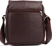 Stylish Professional Casual Synthetic Leather Unisex Bag/Shoulder Bag for Men/Travel Bag/Cross Body Bag/Stylish Sling Bag for Men