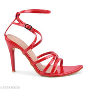 JM LOOKS Women's  Fashion Sandals|Stylish Design Heels for Girls| Heels for women| Women Footwear