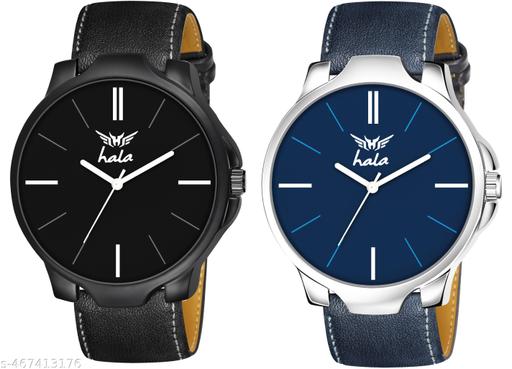 Combo of 2 | Genuine Leather Straps | Boys Series Analog Watch