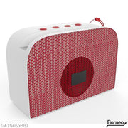 BORNEO® BR-611 Ultimate 10W Bluetooth Speaker Hi-fi Stereo Sound Surround Upto 08 Hours Playback, Best for Mobile, Laptop/PC, Ipad, Media Players with Multi Modes Aux/TF Card/USB (Black)