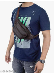 Unique LeatherWaist bag for travelling