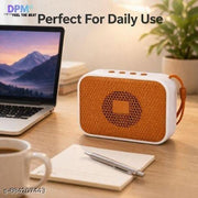 DPM Wireless Bluetooth Speaker with Mic, High Bass Audio, RGB Lighting, Multi Playback Support