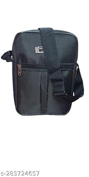 Men Bag Stylish and Latest Sling Bags for Office and Travel Use Black Color Bag