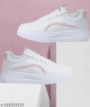 Trendy latest Pink Casual Sneakers For Women