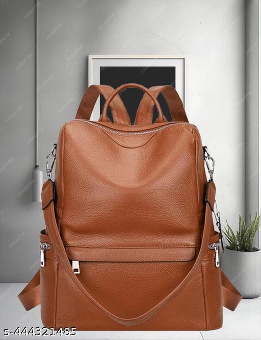 Bohobuzz Backpack Purse for Women Convertible Travel Vintage PU Leather Bag(Backpack,bag,backpack for women women bag fashion,stylish)