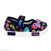 Cool Girls Fashionable Stylish Casual Comfortable Lightweight Ballerina Cute-2 Navy for 1-4 Years Girls