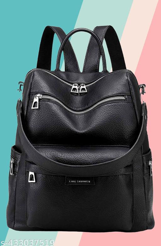 MomsyStore Leather Backpacks For Women And Girls