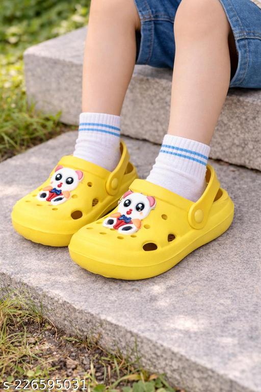 Uniqe Trendy Panda Clogs  For Kids