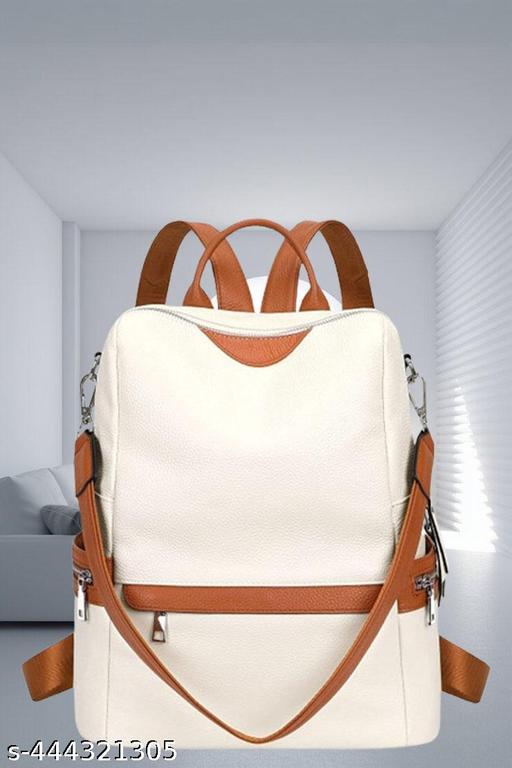 Bohobuzz Backpack Purse for Women Convertible Travel Vintage PU Leather Bag(Backpack,bag,backpack for women women bag fashion,stylish)