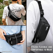 Waist Bag, Multi-Pocket Lightweight, Durable Compact Fanny Pack (Grey)