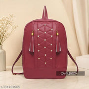 Stylish Backpack for Women & Girls | Elegant Fashion Casual Backpack | Lightweight Durable Multi-Pocket Daypack for College, Office, Travel & Daily Use | Comfortable Adjustable Shoulder Bag