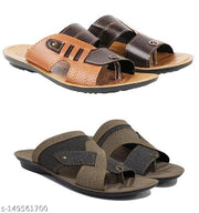 Nobelite Combo Pack of 2 Slippers, Ethnic Chappal,Sandal, Comfortable Sandal, Kohlapuri for Men.