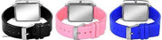 Square Analog Watches Combo PU Belt Watches Combo for Girls Watches Combo for Women Pack of 3