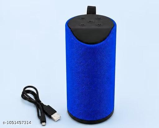 T-113 Pro Type-c Charging Portable wireless Mini Small Bluetooth Travel speaker with clear stereo audio sound & balanced bass 9 (Black,Blue or red color according to stock avaialble)
