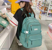 Medium 30 L Laptop Backpack Laptop Backpack Daypack For College Travel Office Outdoor Hiking For Men & Women  (Green)