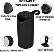 High Selling TG-113 Water Resistant Splashproof Wireless Bluetooth Speaker With Ultra 3D Bass Sound New Arrival Wireless Bluetooth Speaker For Car/Laptop/Home Audio & Gaming With USB/FM/TF Card
