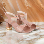 IRA Ankle Strep Heel Sandal For Women/college girl heel/heel sandals/block heel