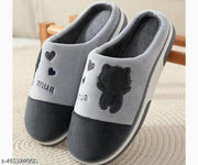 Winter Warm Slippers and Carpet Slippers For Women  Home Fluffy Furry Slippers New Fashion Soft Plush Platform Non Slip Bedroom Slides Multicolour 1 Pair || Flip-flops & Slider || unisex boys & Girls ||