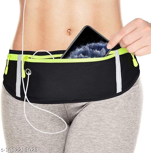 Quinzee Running Belt for Women Men - Best Comfortable Fanny Pack Waist Pack Bag Pouch Running Phone Holder That Fit All Phone Models and Fit All Waist Sizes for Running, Workouts, Cycling, Traveling (