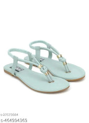 Synthetic Flat Sandals
