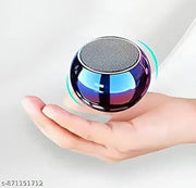M3 Portable Bluetooth Mini Speaker | 5W Wireless Speaker with Dynamic Metal Sound | Compact USB Rechargeable Speaker for Mobile, Laptop & Outdoor Use (Color as per Stock)