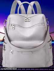 MomsyStore Leatherette Backpacks For Women And Girls