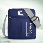 Stylish Unisex Sling Bag with Adjustable Strap | Lightweight Crossbody Shoulder Bag for Daily Use (Navy Blue)