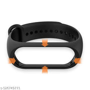 Bands for Mi Band 4 & Mi Band 3 Watch Band Strap Combo Pack Of 2