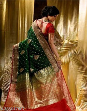 banarasi silk with embroidery