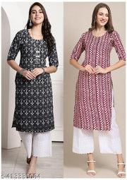 Latest 2025 Best Qaulity KURTIS(Pack of 2)