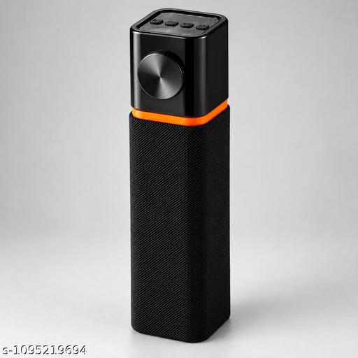 TECH BIRD_TB38VP, Mini Tower Bluetooth Speaker Wireless Portable with Extra Bass, 10H Playtime, FM Radio, USB/TF/AUX Support, TWS Function for Party Home Outdoor Travel (PACK OF ONE)