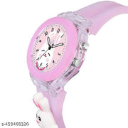 3D Cartoon Charecter Multi Colour Light Children Kids Watch for Boys Girls Analog Watch Boys Best Gift Baby Boys Girl Digital Watch for Kids Watch for 3+ to 11 Year Old boy Girl