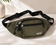 Waist Bag for Men and Women, Anti Theft, Water Resistant, Lightweight, Adjustable Fanny Pack for Hiking, Travel, Outdoor Sports, Biking