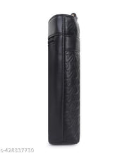 Walrus Classic III Series Black Colour Veagan Leather Sling Bag