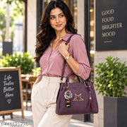 AROY Pu Leather Handbag For Women's