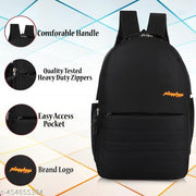 25L Medium Office Laptop Backpack /Backpack for Men/Women (Black)