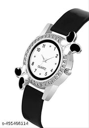 Butterflly Black | Heart Dial | Ribbin Belt(Combo)