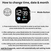 Trending Men Women and Boy Girls Waterproof Kids LED ultra band Wrist watch