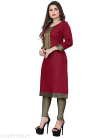 women fancy stylish kurti
