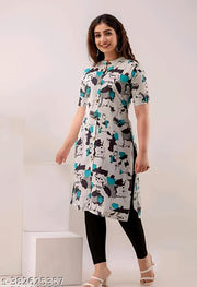 Magic print kurti for women