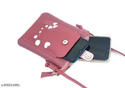 MAHABAL Sling Bags for Women Latest |Crossbody Bag | Phone Bag Stylish PU Leather. Mobile Cell Phone Holder Pocket Purse Wallet Mini Shoulder Bags Ideal Gift for Women.(Pair of 2 sling )