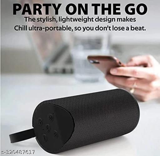 Portable Wireless Bluetooth Speaker Model TG-113  (Color Black)