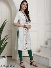 Polyster/Crepe fabric-Premium Kurti For Women
