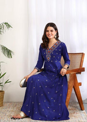 ANARKALI SEQUINNED KURTA