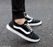 MRJ1811 Men's Black & White Mesh Outdoor/walking/yoga Casual shoes